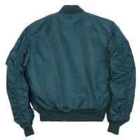 Mens Bomber Jacket Puffy, Warm MA-1 Flight 100% Water Resistant