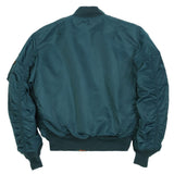 Mens Bomber Jacket Puffy, Warm MA-1 Flight 100% Water Resistant