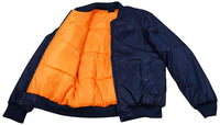 Bomber MA-1 Flight Jacket Premium Quality Heavy Thick Puffy Warm Waterproof