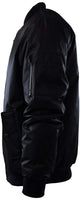 Mens Bomber Jacket Puffy, Warm MA-1 Flight 100% Water Resistant