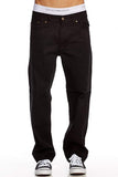 Men's Jeans Regular Fit Straight Leg 5 Pockets Zipper Fly 100% Cotton 14oz Denim Jeans