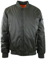 Mens Reversible Bomber Jacket Premium Quality Ultimate Heavyweight, Thick & Puffy, Warm MA-1 Flight Jacket 100% Water Resistant