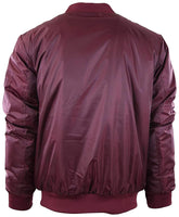Mens Reversible Bomber Jacket Premium Quality Ultimate Heavyweight, Thick & Puffy, Warm MA-1 Flight Jacket 100% Water Resistant
