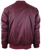 Mens Reversible Bomber Jacket Premium Quality Ultimate Heavyweight, Thick & Puffy, Warm MA-1 Flight Jacket 100% Water Resistant
