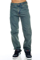 Men's Jeans Regular Fit Straight Leg 5 Pockets Zipper Fly 100% Cotton 14oz Denim Jeans