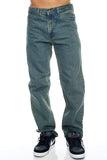 Men's Jeans Regular Fit Straight Leg 5 Pockets Zipper Fly 100% Cotton 14oz Denim Jeans