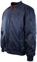 Bomber MA-1 Flight Jacket Premium Quality Heavy Thick Puffy Warm Waterproof