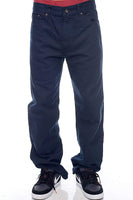 Men's Jeans Regular Fit Straight Leg 5 Pockets Zipper Fly 100% Cotton 14oz Denim Jeans